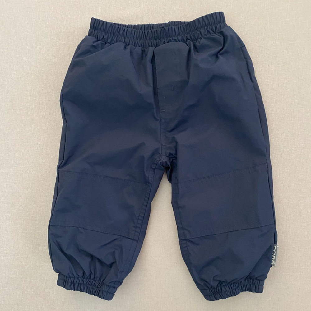 Nano Navy Blue Rain Lined Splash Pants 12 Months